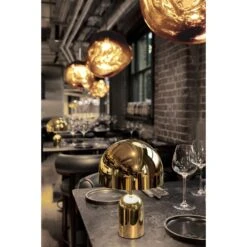 Tom Dixon Bell Portable Table Lamp Gold -Teddyssmith shop td newness jan 2023 3851 bell portable gold p