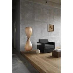 Tom Rossau TR10 Nature Large Floor Lamp -Teddyssmith shop tr10 floor birch natural light on p
