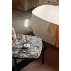 SLAMP Tulip Portable Lamp Transparent/ White Base 9 SLAMP Tulip Portable Lamp Transparent/ White Base -Teddyssmith shop tulip battery bathroom phpagani p