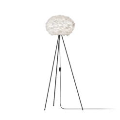 Umage Eos Tripod Floor Lamp Medium White With Legs In Black