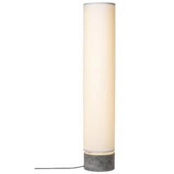 GUBI Unbound Floor Lamp H120 White -Teddyssmith shop unbound lamp floor lamp h120 white aligned itemnr 10083638 on p