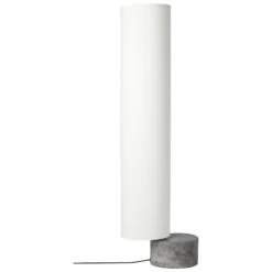 GUBI Unbound Floor Lamp H120 White -Teddyssmith shop unbound lamp floor lamp h120 white open itemnr 10083638 off p