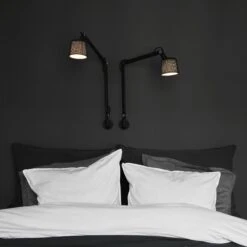 Vipp Wall Lamp Black Big -Teddyssmith shop vipp artdirector bedroom03 high p